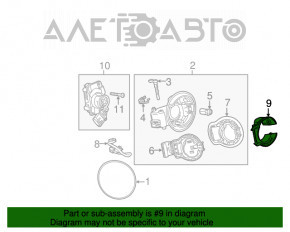 Chevrolet Volt 14-15 Charging Port Housing Trim
