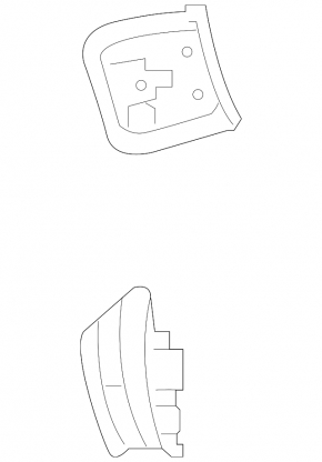 Control buttons under the steering wheel left Chevrolet Bolt 17-21