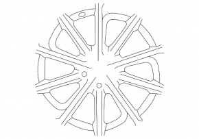 Wheel disk R17 x 7J 5*100 Lexus CT200h 11-13