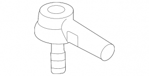 Steering tip left Lexus RX400h 06-09 CTR