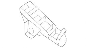 Front bumper mount, left fender, Lexus GX 24-26
