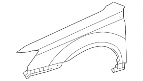 Front right fender Toyota Avalon 2010