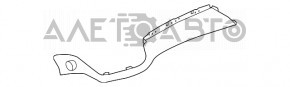 Right lower dashboard trim Toyota Avalon 13-18 wood grain