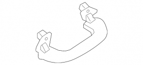 Front left ceiling handle for VW Passat B8 16-19 USA, beige