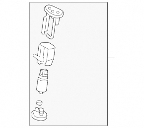 Fuel pump for Lexus GS300 06-06