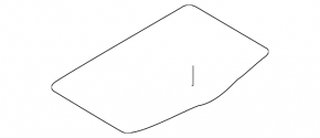 Nissan Rogue Sport 17-22 Trunk Carpet Cross Trim
