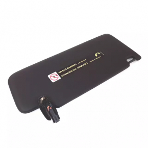 Left visor Audi A3 8V 15-16 4d black, without hook