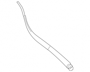 Right wiper arm for Kia Sorento 10-15