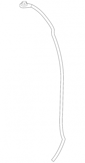 Door seal, side rear right front Porsche Taycan 20-26