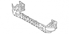 Front Bumper Reinforcement Ford Focus mk3 11-18