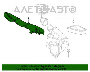 Air intake Mercedes CLA 250 14-19 BAPMIC