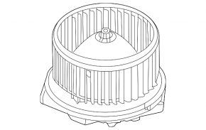 Motor heater fan Nissan Rogue 21-23