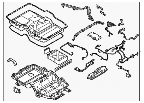 Battery assembly HVB Hyundai Tucson 25-26 1.6T HEV