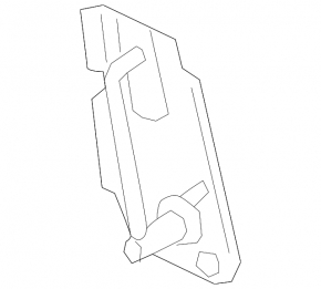 Right hood latch bracket for Audi Q8 19-25