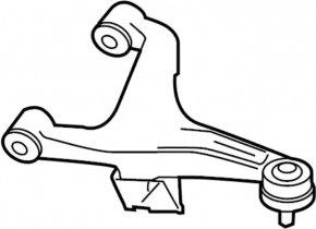 Upper rear right control arm for Infiniti QX50 14-17