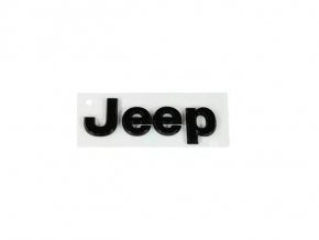 Emblem hood inscription Jeep Compass 17-23 black
