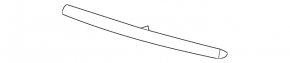 Radiator grille molding lower left Honda Accord 13-15 chrome