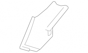 Windscreen wiper seal left Porsche Panamera 10-16