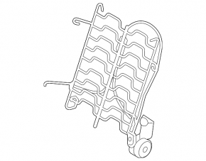 Mazda CX-5 19-23 driver's seat lumbar support motor