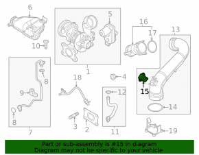 Boost Pressure Sensor VW Jetta 19-24 1.4T