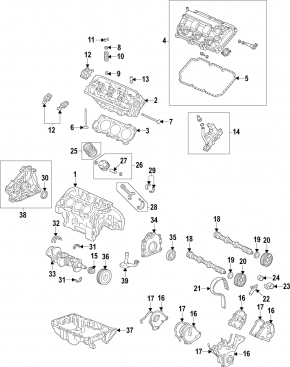 Acura MDX 16-20 Front Camshaft