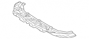 Front bumper protection for Audi Q8 19-23