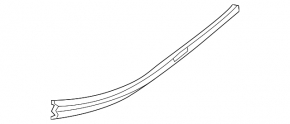 Rear window molding upper right BMW i3 14-20