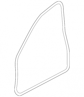 Front left door seal BMW 5 F10 11-16