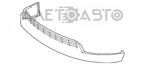 Front Bumper Lip Toyota Highlander 14-16