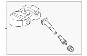 Hyundai Kona 18-23 Tire Pressure Sensor