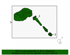 Hyundai Kona 18-23 Tire Pressure Sensor