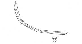 Hood seal for Toyota C-HR 20-22 Turkey built