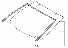 Toyota Rav4 13-15 windshield