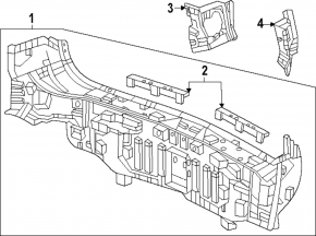 Rear panel Honda CRV 23-