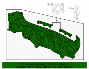 Honda CRV 23-25 rear panel