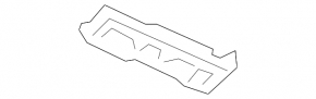Front bumper mount left wing Acura ILX 13-15 prerest