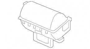 Airbag passenger in the dashboard Honda CRV 20-22