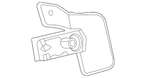Steering paddle left Toyota Camry v70 18-24