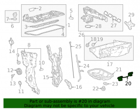 Oil level sensor Toyota Rav4 19-22 2.5 A25A-FXS hybrid break