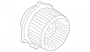 Kia Soul 14-19 heater fan motor