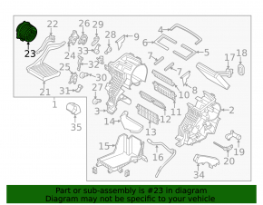 Kia Soul 14-19 heater fan motor