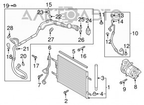Kia Niro 17-22 HEV air conditioning compressor electrical part not working
