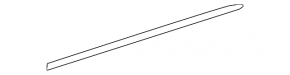 Molding of the rear left door Mercedes S-class W222 14-20