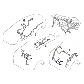 Ford Fusion mk5 13-20 2.5" Radiator Shroud Diffuser Wiring