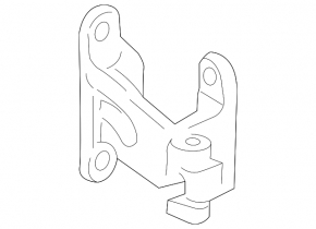 Upper left tailgate hinge Ford Transit Connect MK2 13- cargo