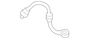 Rear left brake hose for Mazda CX-7 06-12