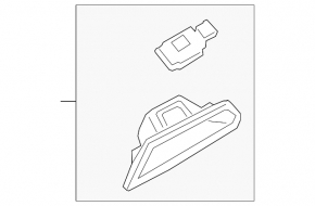 Ford Escape MK4 20-22 Tailgate Handle Without Button