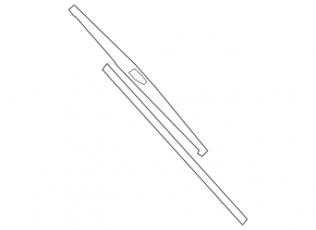 Wiper blade right Mitsubishi Galant 04-12
