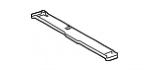 Upper radiator deflector Lexus ES 19-22 JP build