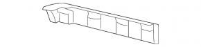 Rear bumper mount right wing VW Jetta 05-10